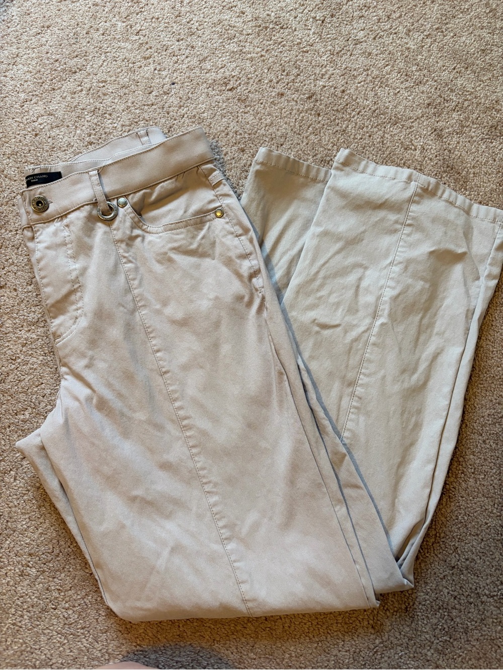 💚 SIMON CHANG - Beige Pants - Size 10